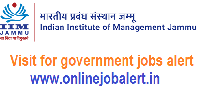 IIM Jammu Non-Faculty Jobs